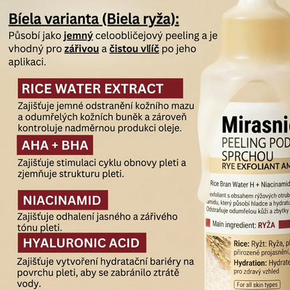 Sérum s ryžovým peelingom pre žiarivú pleť